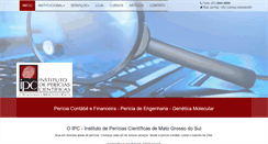 Desktop Screenshot of ipcms.com.br